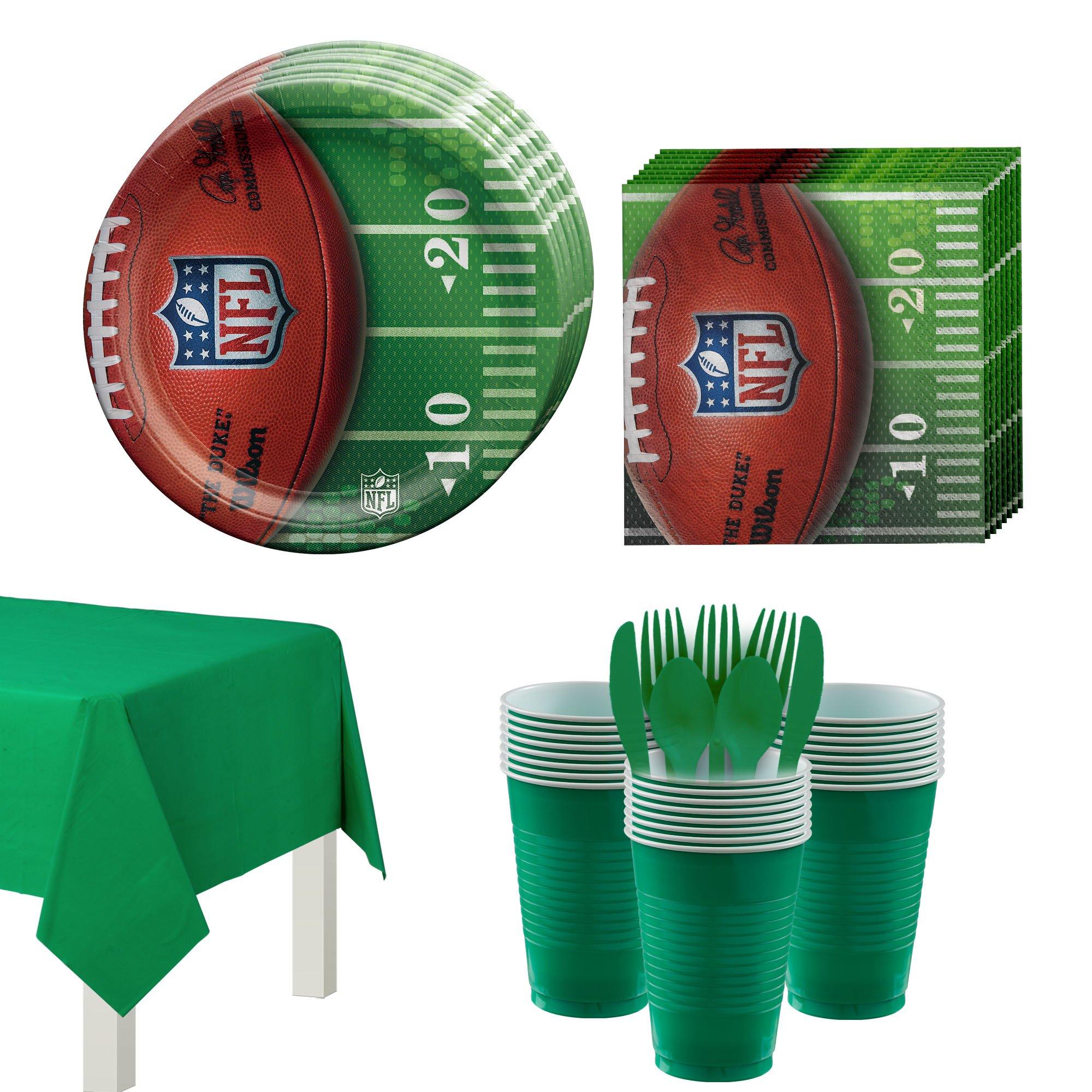 Silver Logo NFL Drive Party Supplies Pack